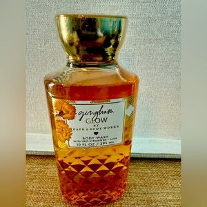 Bath & Body Works GINGHAM GLOW - 10 OZ Body Wash - Warm, Bright & Radiant! ✨🌼💛